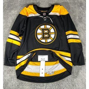 Fanatics Premium Boston Bruins Fight Strap Home Jersey Men Sizes Black Yellow